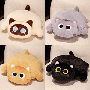 Almohada <span class=keywords><strong>de</strong></span> Gato <span class=keywords><strong>de</strong></span> Dibujos Animados, Cojín <span class=keywords><strong>de</strong></span> Peluche Súper Suave, Cojín <span class=keywords><strong>de</strong></span> Cuero Semielaborado, Decoración del Hogar, Muñeco Tipo Panda - Product Image 3