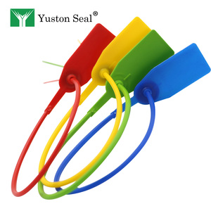 Sceaux de sécurité inviolables <span class=keywords><strong>Yuston</strong></span> YTPS103 406 mm en plastique robuste à serrage progressif avec insert métallique, résistance à la traction 235N, personnalisables - Product Image 6
