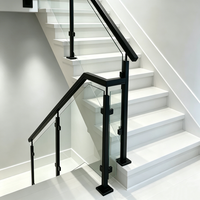Poteau de balustrade en verre sans cadre en acier inoxydable moderne sur mesure pour piscine, terrasse, escalier, villa, hôtel