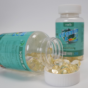 Gélules de Vitamine E Naturelle de Qualité Alimentaire 800 UI D-Alpha Tocophérol – Complément Alimentaire pour Nuits Blanches – Stock en Gros - Product Image 1
