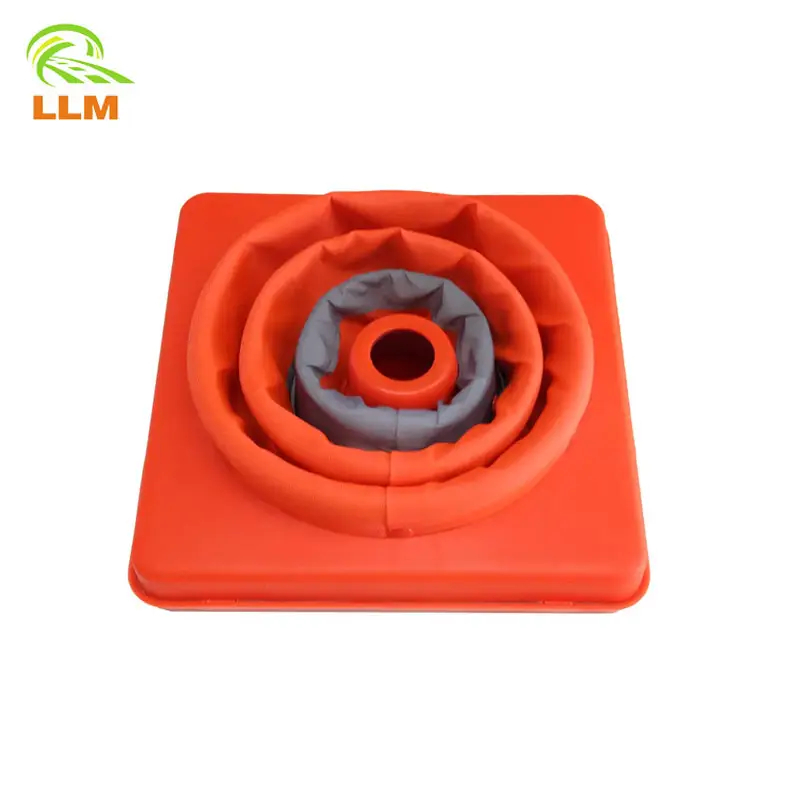 Factory High Spring Collapsible Reflective PVC Road Safety Traffic Cone