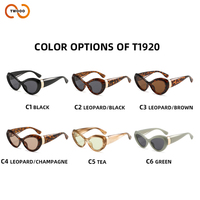 Lunettes de soleil TWOOO T1920 personnalisées avec logo OEM ODM, monture PC pour femmes, protection UV400, mode, conduite, extérieur, vente en gros directe d'usine, promotion exceptionnelle