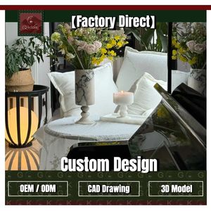 Plateau en marbre poli sans joint GOLDKING, résistant <span class=keywords><strong>à</strong></span> la chaleur, vente directe usine pour villas, hôtels, clubs, expositions d'art, décoration de luxe - Product Image 1