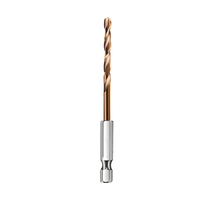 Foret étagé 4-32mm HSS 4241 à cannelure droite, queue triangulaire, outil d'agrandissement pour tôle, vente en gros OEM usine