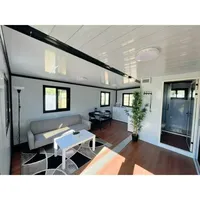 Maisons conteneurs préfabriquées pliables à montage rapide, étanches, design extensible, bureau, hôtel, villa, 20 pieds, préfabriquées, pliables