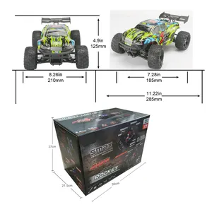 Sıcak satış 1/16 ölçekli elektrikli 4Wd 2.4Ghz Rc Off-Road fırçasız canavar kamyon servo Remo hobi 1665