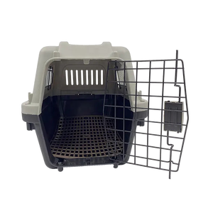 Caisse en plastique pour chien de transport pour animaux de compagnie approuvée par <span class=keywords><strong>IATA</strong></span> Airline pour voyager - Product Image 6