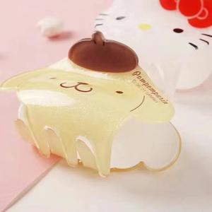 Sanrio Sweet Kt Cat Kulomi horquilla de estudiante de dibujos animados lindos accesorios de plástico para el cabello para fiestas de niñas pinzas para el cabello directas de fábrica - Product Image 4