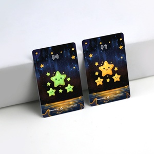 Tarjetas de Visita Personalizadas YTS, Luminosas, de Lujo, de PVC, Tarjetas en Blanco, Tarjetas NFC LED - Product Image 2