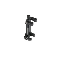 Support de téléphone en alliage d'aluminium et acier inoxydable, accessoires de montage sur trépied, composants usinés CNC pour la photographie et la vidéo