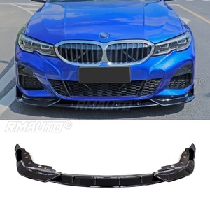 <b>Car</b> Front Bumper Lip <b>Diffuser</b> Spoiler Glossy Black Modification Part for BMW 3 Series G20 FD 2020-2022 Bumper Protector Body Kit - Product Image 2