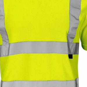 T-shirt réfléchissant personnalisé avec logo pour hommes, chemise de sécurité haute visibilité, vêtements de travail résistants, t-shirt de travail haute visibilité - Product Image 4