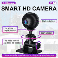 Smart Home Ampoule Lumière Wifi Caméra Panoramique Sans Fil Infrarouge Sécurité VR Web Caméra Mini CCTV Caméra Système