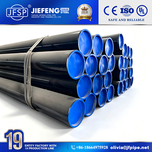 Tuyau en <span class=keywords><strong>fer</strong></span> noir ERW durable, norme ASTM A53 Grade B, tube <span class=keywords><strong>rond</strong></span> soudé, diamètre personnalisé 22 mm, robuste - Product Image 1