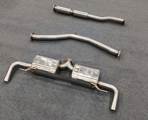 Échappement Catback Oem d'usine pour Volvo <span class=keywords><strong>S60</strong></span> 2.0t 2012-2018 tuyau d'échappement Ss304 haute Performance avec vanne électronique - Product Image 4