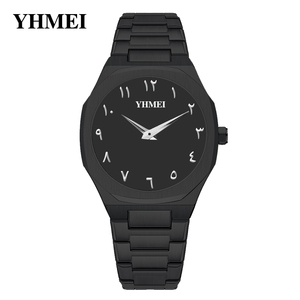 Montre-bracelet à quartz de luxe <span class=keywords><strong>pour</strong></span> <span class=keywords><strong>homme</strong></span> OEM YHMEI, en acier inoxydable, design haut de gamme, sport et affaires, idéale <span class=keywords><strong>pour</strong></span> un cadeau, marque de premier choix - Product Image 1