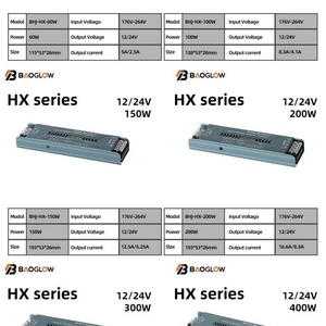 ไดรเวอร์ LED อัจฉริยะคุณภาพสูง 176V-264V 24V ปรับหรี่แสงได้ พร้อมชุดจ่ายไฟติดผนัง 300w 12v 24v 300w - Product Image 6