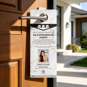 Colgador de cartulina para manija de puerta con impresión personalizada, bajo MOQ, envío rápido, para hoteles, oficinas, bienes raíces, venta al por mayor - Product Image 4