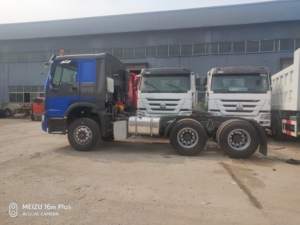 รถบรรทุกเหมืองหนัก New Fegn Niao JH6 6x4 ยูโร 5 เกียร์อัตโนมัติ ระบบกันสะเทือนแบบลม >450 แรงม้า กล้องมองหลัง 360 องศา พวงมาลัยซ้าย - Product Image 5