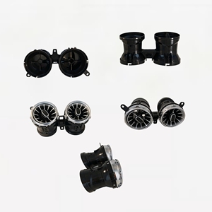 Độ chính xác cao tùy chỉnh PC + ABS crom mạ điều trị lớp E Cửa thoát khí lớn xi lanh tiêm khuôn nhà sản xuất - Product Image 1