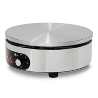 Nouvelle Arrivée Machine à Crêpes Électrique Professionnelle de Table à Tête Unique et Ronde 40CM pour la France