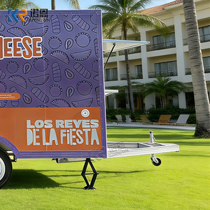 Remolque de Comida Personalizado en Venta, Cocina Móvil para Negocios de Alimentos, Remolque de Snacks <span class=keywords><strong>con</strong></span> Freidora, Refrigerador y Fregadero - Product Image 6