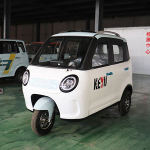 Nouveautés KEYU : Tricycle électrique à cabine fermée 3 roues 60V avec fourgonnette de livraison - Product Image 2