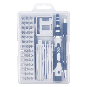 52 In 1 <b>Screwdriver</b> <b>Set</b> Chrome Vanadium Steel Magnetic Watch And Mobile Phone Repair Tool Kit With <b>Precision</b> Bits And Cutter - Product Image 4