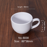 Assiette ronde en mélamine 6030, écologique, de qualité alimentaire, avec poignée, réutilisable, style classique, logo personnalisable pour les fêtes