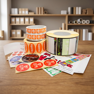 Etiqueta Adhesiva Personalizada Resistente al Agua y al Calor al Mejor Precio, Acabado Brillante/Mate Multicapa, Tamaño Personalizado, Café Energía - Product Image 2