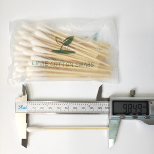 Vente en gros de <span class=keywords><strong>coton</strong></span> <span class=keywords><strong>tige</strong></span> de 10cm de long bâton de bois écouvillon écologique médical Q conseils écouvillon de nettoyage <span class=keywords><strong>coton</strong></span>-<span class=keywords><strong>tige</strong></span> de nettoyage - Product Image 6