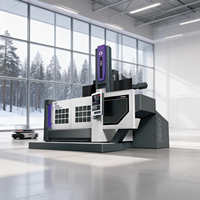 Machine-outil de tournage vertical CNC de qualité industrielle, à fonctionnement intelligent, haute productivité, résistante à la corrosion, pour le façonnage des métaux