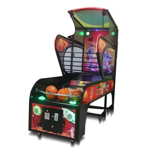 Kopen Hot Luxe Opvouwbare 2 Player Street Basketbal Arcade Innovatieve Mand Spel Basketbal Arcade Machine Prijs