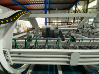 Nouvelle ponceuse à rouleaux lourde pour le ponçage du bois, pour le retournement de panneaux en bois massif, en acier inoxydable, haute productivité