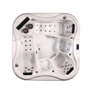 Usine de chine, bain à remous extérieur Spa avec jacuzzi Spa <span class=keywords><strong>pompe</strong></span> à <span class=keywords><strong>chaleur</strong></span> 5 personnes Spa extérieur système de Jet jacuzzi - Product Image 1