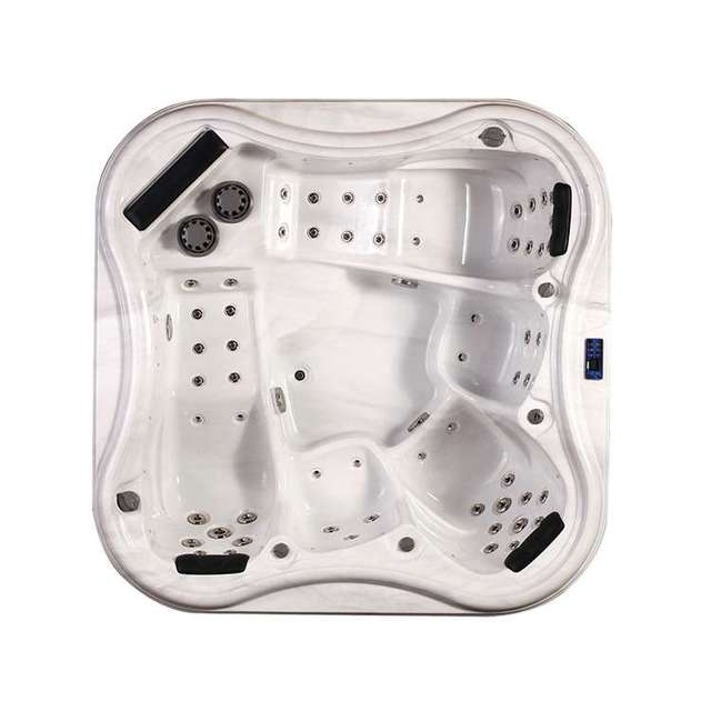 China Factory Vigor Whirlpool Outdoor Spa Hot Tub With Jacuzzier Spa Heat Pump 5 Person Hottub Outdoor Spa Jet System Hottub