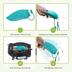 Botella de agua para perros Superdesign de 580 ml, portátil y a prueba de fugas, para perros pequeños a grandes. - Product Image 4