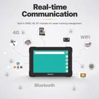 Tableta Android Robusta de 10 Pulgadas, Octa Core, IP67, Resistente a Golpes, con Localización de Alta Precisión RTK, para Agricultura de Precisión