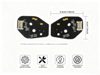 Module de feux de jour à LED couleur avec anneaux lumineux LED ambre pour Ford Raptor (version basse gamme) - Module halogène DRL