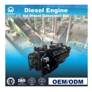 เครื่องยนต์เครื่องกำเนิดไฟฟ้า 445KW 505KW 555KW 610KW 660KW V 12 สูบ 50Hz 60Hz สำหรับชุดเครื่องกำเนิดไฟฟ้าอุตสาหกรรม - Product Image 2