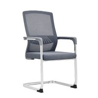Chaise de bureau ergonomique à dossier arqué pour personnel de conférence, confortable pour une longue utilisation, vente directe usine