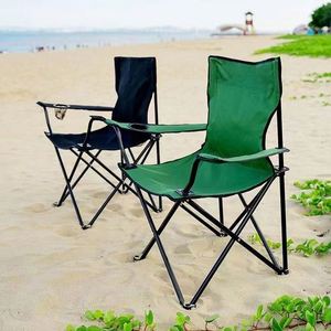 Fauteuil portable léger transfrontalier avec accoudoirs, en tissu Oxford 600D et acier carbone, pliable et personnalisable, pour l'extérieur - Product Image 2