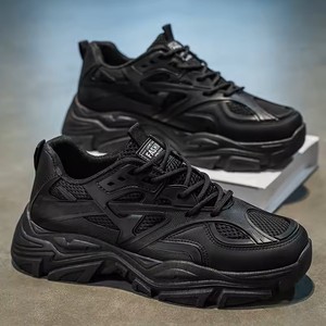 Chaussures de sport décontractées pour hommes, nouvelle collection été, respirantes, semelle épaisse, antidérapantes, confortables, pour la course en extérieur, baskets blanches classiques pour étudiants - Product Image 4