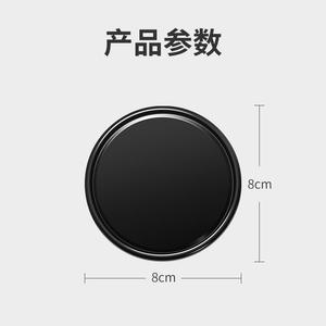 Support de téléphone pour tableau de bord de voiture, tapis antidérapant en Silicone pour rangement et décoration intérieurs de voiture, diamètre 6cm 8cm - Product Image 5