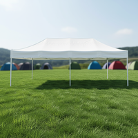 Tente de réception robuste 10x10 10x20 entièrement personnalisable avec système pop-up pour stands de salon professionnel et événements marketing en extérieur