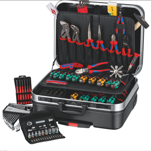 Professionelles OEM-Reparaturset: Großes Basis-Werkzeugset für Mechaniker, 90-teilig, Chrom-Vanadium-Stahl, Handwerkzeug im Hartschalenkoffer, 3 Jahre Garantie - Product Image 5