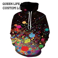 Ensemble sweat à capuche et pantalon de survêtement pour homme Verdant Strokes, personnalisable, 100 % polyester, qualité supérieure, grammage lourd, sans cordon, vierge