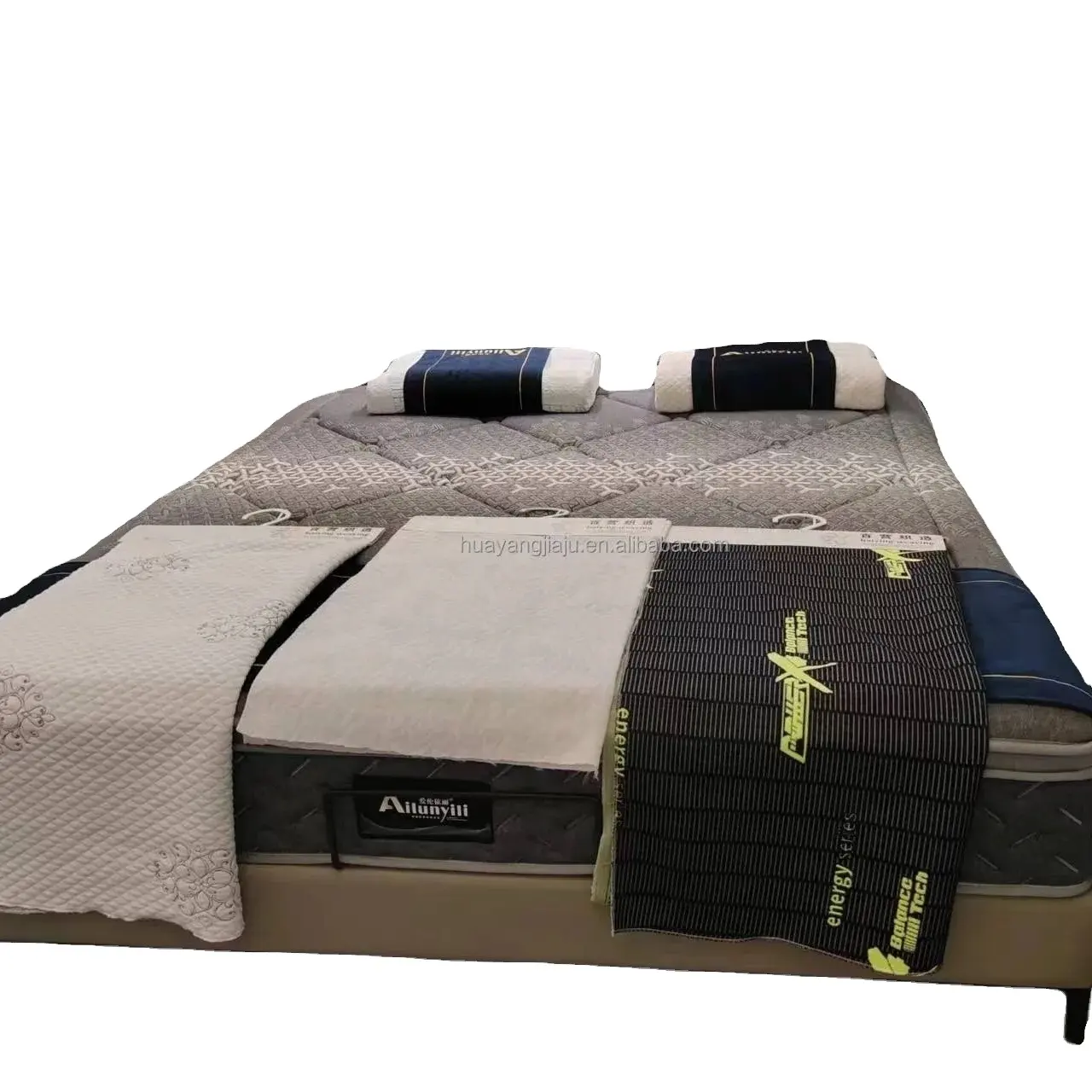 AilunyiliKing 5 Star Level Luxury Hotel Latex Spring Best Bed Mattress Mattress in a Box King Size Mattress