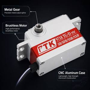Servomoteur RC Brushless PTK 9718 TG-D HV 23kg à Engrenages Métalliques 2BB 0.042s 60° Boîtier en Aluminium CNC pour Voitures et Camions de Drift/Touring 1/10 - Product Image 6