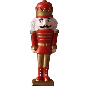 Modern Painted <b>Nutcracker</b> Soldier Mini Resin Crafts Creative Desktop Ornament for Children Perfect <b>Christmas</b> <b>Decorations</b> - Product Image 4